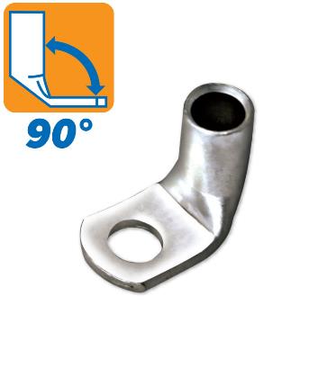 Cable lugs 90°